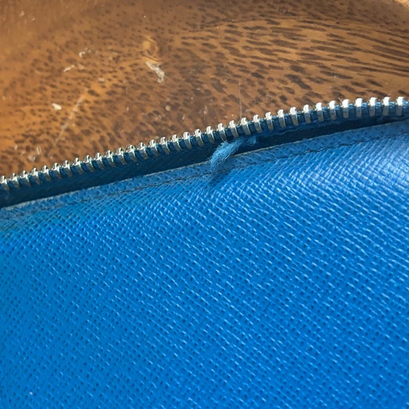 LOUIS VUITTON Long Wallet Zip Around Damier Graphite Portefeuille Vasco - Picture 11 of 14